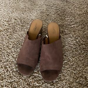 Brown Mules NEW